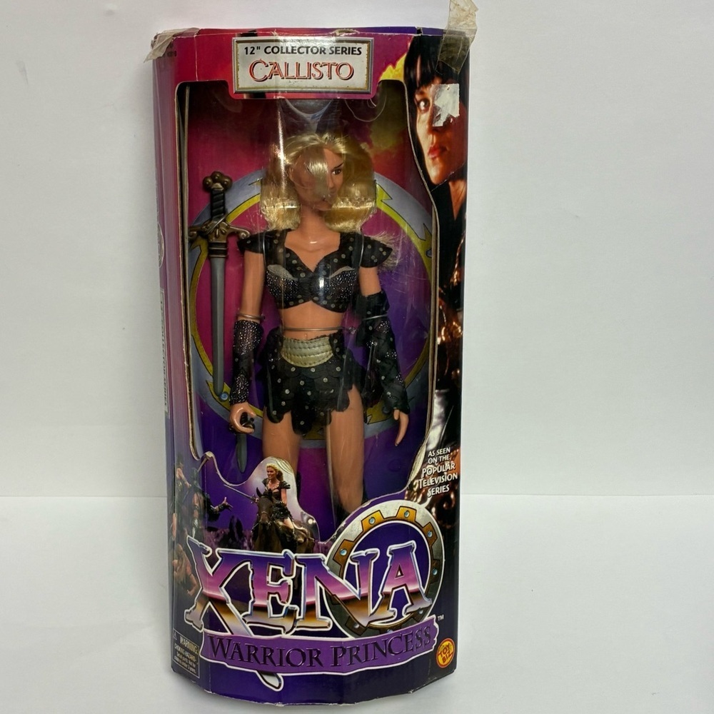 Xena Warrior Princess CALLISTO 12in Action Figure Toy Biz 1998 Vintage